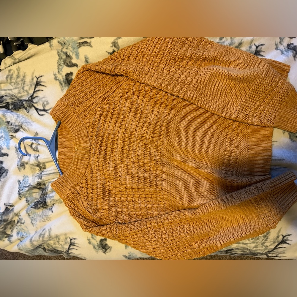 Target Mustard color Sweater